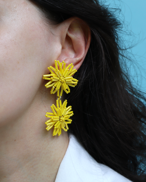 Dandelion Earrings