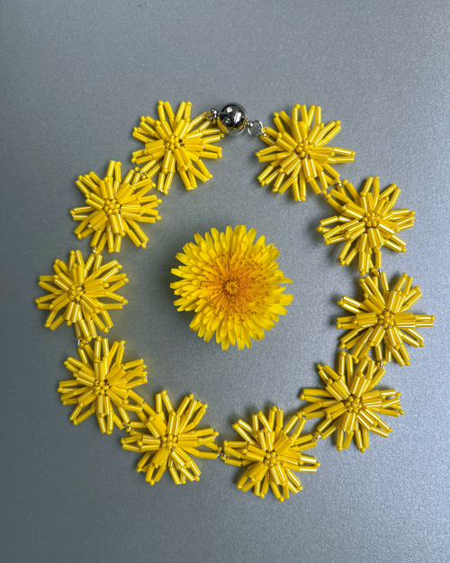 Dandelion Field Necklace