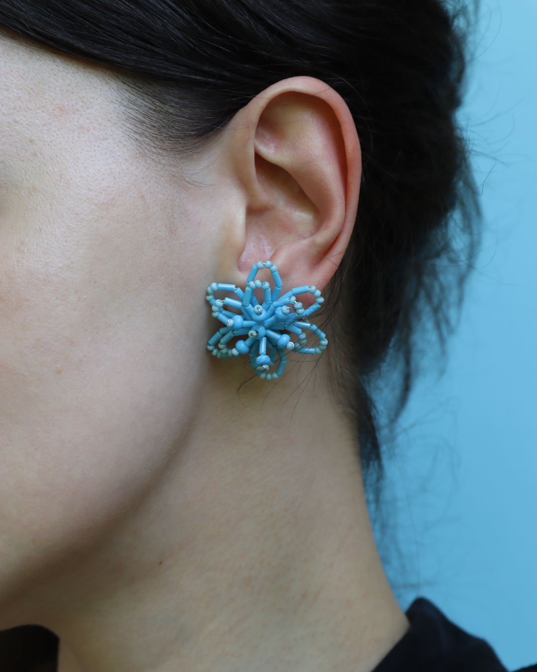 Forget-me-not earrings